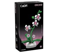 CaDA Orchid Building Set 237 Pieces Potted Flower Display Model Ages 8+