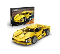 CaDa Pull Back Lightning Sports Car Construction Set CaDa Multicolor
