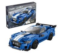 Deqube Blue Knight App+rc Construction Game 325 Pieces Blue