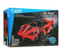 CaDA Red Storm RC Car 1:14 Scale Construction Set 380pcs C51009W