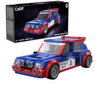 CaDA Renault 5 Maxi Turbo Rally Car - 308 Piece Brick Model Kit C55038W | Officially licenced model of the classic French rally car