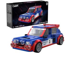 CaDA Renault 5 Maxi Turbo Rally Car - 308 Piece Brick Model Kit C55038W | Officially licenced model of the classic French rally car
