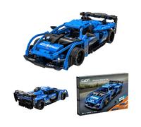 CaDA Shadow Pull Back Racing Car Plastic Brick Kit 380PCS - C52023W