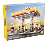 CaDA Shell Retail Station, Official License 1309 Pieces Brick Model Kit C66026W