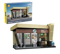 CaDA Shell Select Coffee Shop Café - 351 Piece Brick Model Kit C66033W