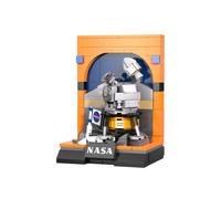 CaDA NASA Apollo 11 Lunar Module Display Scene - 206 Pieces - Self-Build Brick Building Block Model C56043W