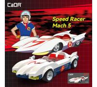 CaDA Speed Racer Mach 5 Car 1:24 294 Pieces Brick Model Kit C55087W