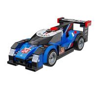 CaDA Supersonic Star 14cm Sports Car - 164 Piece Brick Model Kit C55053W | A quick and easy small build ideal for racing car fans