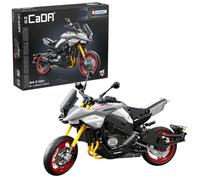 CADA - Suzuki CATANA 2022 - Construction Set - Road Bike - Grey - Black -1104 Pieces - + 8 Years - Scale 1:6 (DEQUBE 927DE59021)