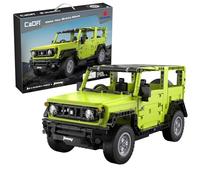 CaDA Suzuki Jimny 1:12 Off-Road Car - 579 Pieces - Self-Build Brick Building Block Model C51201W