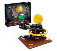 CaDA Master C71004w Technology Earth Moon Sun Building Blocks, 865 Pieces MOC Kit, Designer: JK Brickwords (Comes with Luxury Original Packaging)