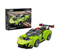 CaDA Velocity Hurricane 14cm Sports Car - 165 Pieces - Self-Build Brick Building Block Model C55052W