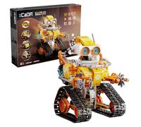 CaDA W-BOT Code Robot with Remote Control - 455 Pieces - Self-Build Brick Building Block Model C83003W