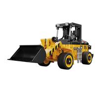 Cada 403 Piece Wheel Loader Construction Game Orange Kids