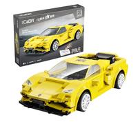 CaDA EVO Yellow Race Car RC Brick Model Age 6+ 289pcs 51074W