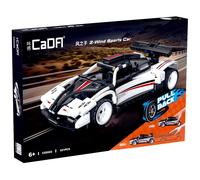 CaDA Z-Wind Sports Car Pull Back Brick Construction Kit 321 Piece C52022W Age 6+