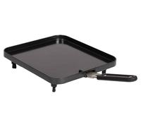 Cadac Flat Grill Plate with Handle 2 Cook 3 Camping Stove, Black
