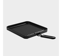 Cadac 2 Cook Ribbed Grill Plate - Black, Black