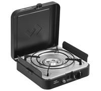 Cadac Dometic 1 Cook Turbo FFD Portable Gas Stove, Black, Single Burner with Flame Failure Device, Piezo Ignition, Windshields, Pot Stand, Storage Bag for Camping, Hiking, Outdoor Cooking