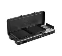Cadac Portable Stove 3 Cook Turbo FFD QR - Gas Powered with Butane, Propane - 3 Burner, Innovative, Includes Storage Bag