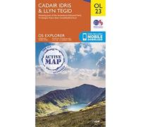 Cadair Idris & Llyn Tegid Map | Weatherproof | Snowdonia National Park | Ordnance Survey | OS Explorer Active Map OL23 | Wales | Walks | Hiking | Maps | Adventure