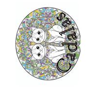 Cadalas: Cats & Mandalas Coloring Book for Adults: Relaxing Cat Mandala Designs for Stress Relief, Mindfulness, and Creativity (Mandalas meets Coloring Book Pages)