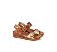 Pikolinos Cadaques Vel Tan Womens Comfortable Sandals W8K0555C1-250 in a Plain Leather in Size 38