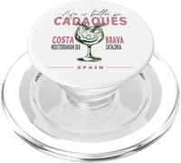 Cadaqués Life Is Better In Costa Brava Catalonia Souvenir PopSockets PopGrip for MagSafe