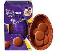 Cadbary Dairy Milk Buttons Easter Egg with Milk Chocolate Buttons Inside, 90g