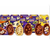 Cadbary Dairy Milk Easter Egg Variety Pack Any 4, Buttons, White Buttons, Caramel Nibbles, Freddo, Mini Eggs - Special Collection Easter Specials Easter Hunt