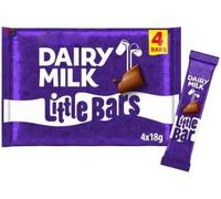 Cadbary Dairy Milk Little Bars Kids Multipack 4 x 18g