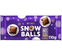 Cadbary Mini Snowballs Chocolate Bar 110g