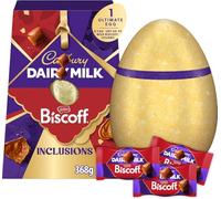 Cadbery Biscoff Ultimate Chocolate Easter Egg 368g - Smooth Milk Chocolate Egg with Biscoff Pieces & Treats - Perfect For Easter 2026