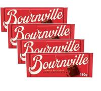 Cadbery Bournville Dark Chocolate Bar 4X180g