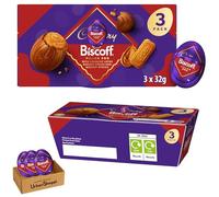 Cadbuary Biscoff Easter Egg 96g with Caramelised Biscuit Filling, Biscoff Filled Chocolate Egg, Filled With Crunchy Lotus Pieces & Biscoff Spread, Easter Gift, Bundle by UrbanShoppi (1x Box)