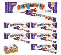 Cadbuary Curly Wurly Milk Chocolate with Caramel Centre, 4 Pack Multipack, 86g, Bundled by UrbanShoppi (5)