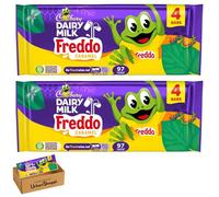 Cadbuary Dairy Milk Caramel Freddo Multipack, Frog-Shaped Chocolate Bars with Gooey Caramel, Suitable for Vegetarians, 4 Bars, 78g, Bundled by UrbanShoppi (2)