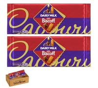 Cadbuary Dairy Milk Lotus Biscoff Chocolate Bar, Creamy Taste, 350g Creamy Milk Chocolate with Crunchy Biscoff Pieces, For Sharing, For Gifting, Bundled by UrbanShoppi (2)