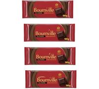 Cadburry Bournville Classic Dark Chocolate Bar 180g (4 Pack)