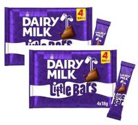 Cadburry Dairy Milk Little Bars Multipack 4x72g(2pack)