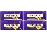 Cadburry's Top Deck Milk Chocolate & White Chocolate, Limited Edition 4X110g