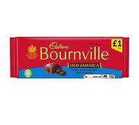 Cadbury £1 Priced Marked Single Chocolate Bar 100g (Bourneville Old Jamaica)