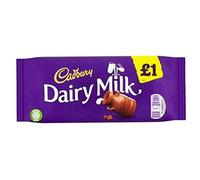 Cadbury £1 Priced Marked Single Chocolate Bar 95g (Dairy Milk)