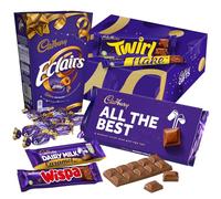 Cadbury "All The Best" Chocolate Gift - Full Size Cadbury Chocolate Bars including Flake, Caramel, Twirl, Dairy Milk and More.