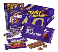 Cadbury "Best Daughter" Chocolate Gift - Full Size Cadbury Chocolate Bars including Flake, Caramel, Twirl, Dairy Milk and More.Christmas, Birthday, Easter gift for Daughter