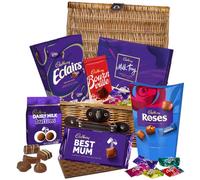 Cadbury "Best Mum" Chocolate Gift Basket | Mothers Day, Birthday, Christmas, Milk Tray, Roses, Dairy Milk, Bournville Dark Chocolate