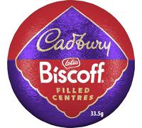 Cadbury Biscoff Chocolate Centre-Filled Bauble, 33.5 g (Pack of 48)