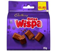 Cadbury Bitsa Wispa Chocolate 85 g (Pack of 10)