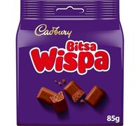 Cadbury Bitsa Wispa Chocolate Bag, 85g (Pack of 3)
