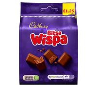 Cadbury Bitsa Wispa Chocolate Bag 95g (Pack of 10)